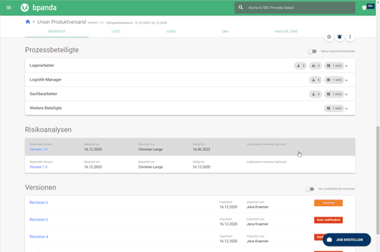 The print function in Bpanda has been extended to include risk analyses