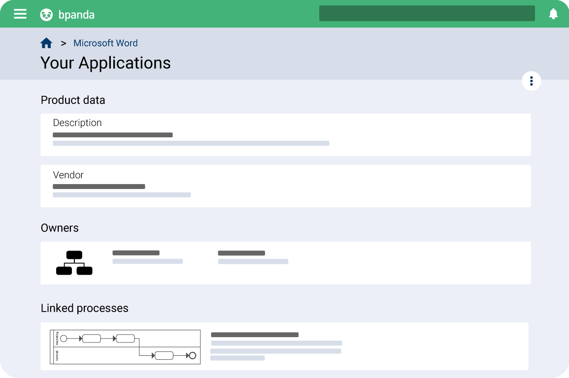 Bpanda: Be aligned - Application Management