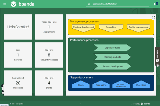 Bpanda Release Notes: Self Help