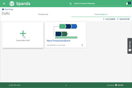 Bpanda Release Notes: Process Map: More Linking Possible