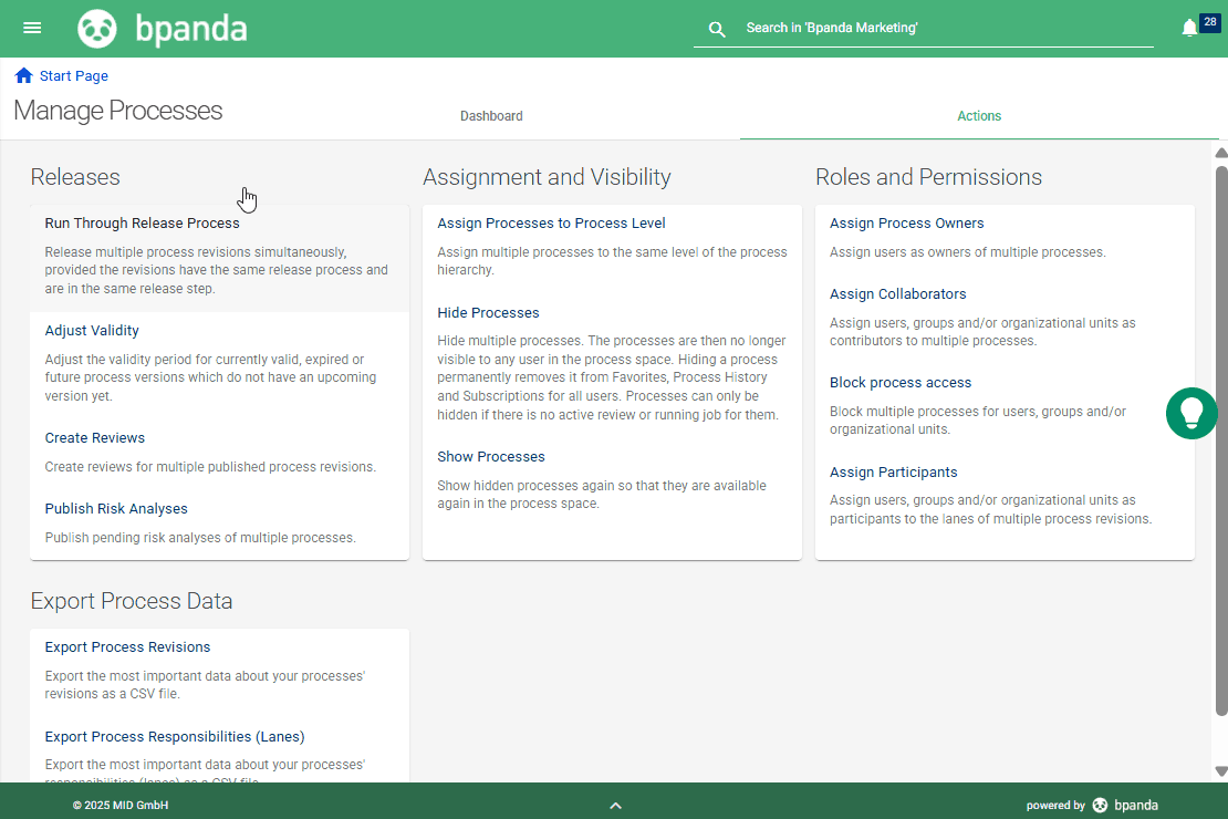 01-Bpanda-Release-Septmber-2025-Prozesse-verwalten-en Bpanda Release Notes October 2025 | Managing Processes: Flexible Views and Improved Overview